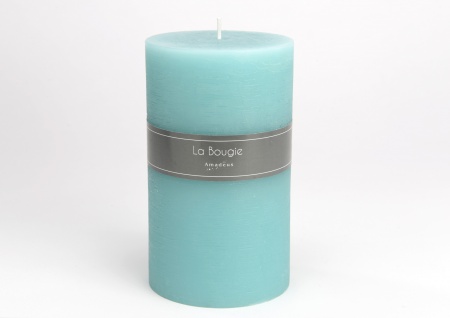 BOUGIE MAXI  BLEU AZUR 10X17
