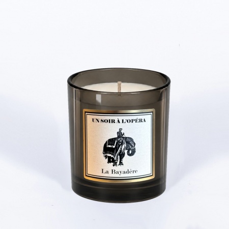 Bougie parfum&eacute;e - La Bayad&egrave;re - Santal des Indes - Taille : LA SOLISTE - 180 G