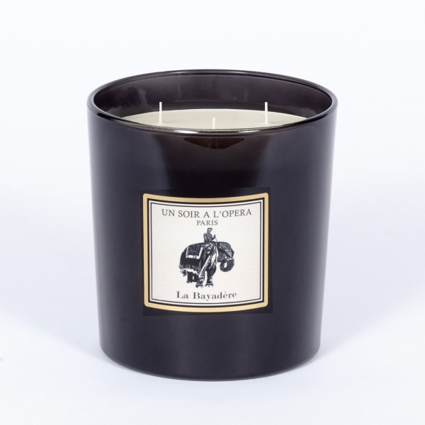 Bougie parfum�e - La Bayad�re - Santal des Indes - Taille : LA SOLISTE - 180 G