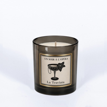  Bougie parfum&eacute;e - Le Lac des Cygnes - Fleurs blanches - Tailles : LA SOLISTE - 180 G