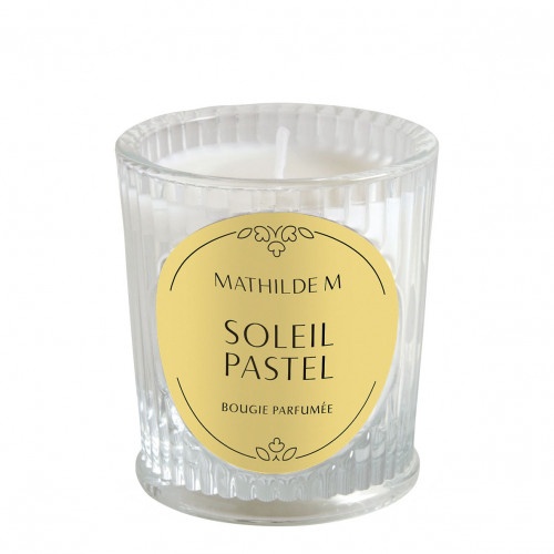 Bougie parfum�e Les Intemporelles 65 g - Soleil Pastel