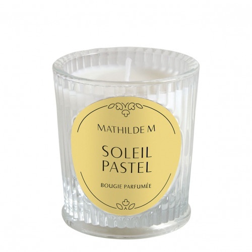 Bougie parfum�e Les Intemporelles 65 g - Soleil Pastel