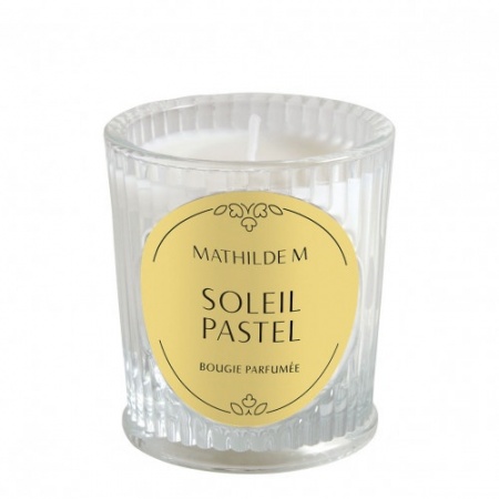 Bougie parfum&eacute;e Les Intemporelles 65 g - Soleil Pastel