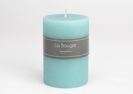 BOUGIE PETITE BLEU AZUR 7X10