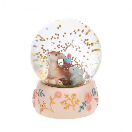 Boule à neige / paillette  biche