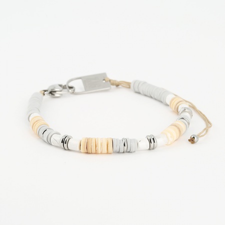 BRACELET - COURT - SHORT blanc