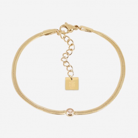 BRACELET-Adamo-ACIER DORE