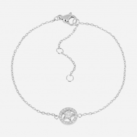 BRACELET-Alveria-ACIER-15+3cm-zirconium sertis
