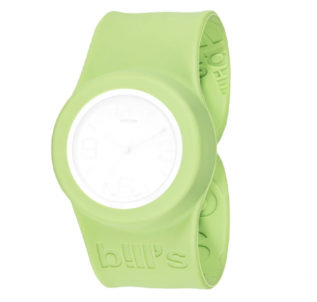 Bracelet Bills Mini Metal effect- Light green