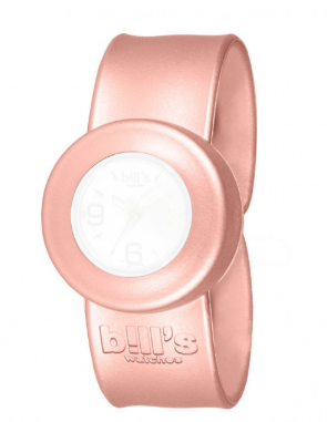 Bracelet Bills Mini Metal effect- Pink