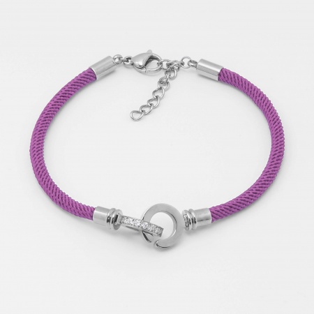 BRACELET CORDON ACIER