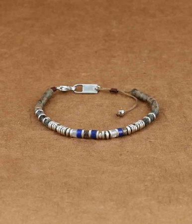 BRACELET COURT-ACIER-reglable