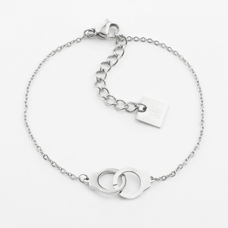 BRACELET Cuff ACIER 15+3cm