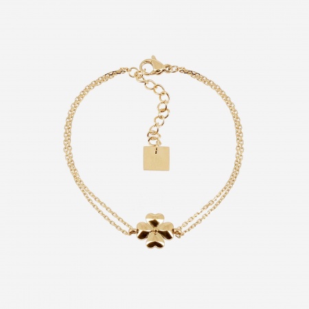BRACELET Dorus ACIER DORE 15+3cm