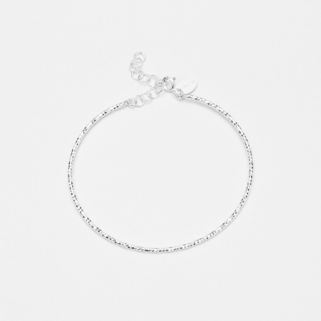 Bracelet en Argent JONC CHAINETTE