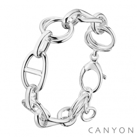 Bracelet en Argent MAILLON MARIN