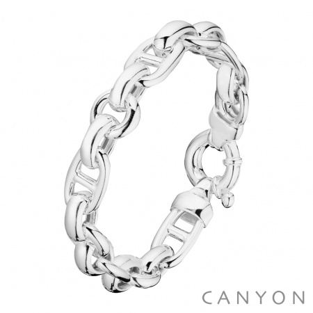 Bracelet en Argent MARINE ET JASERON