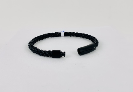 Bracelet en cuir tressé (2) -