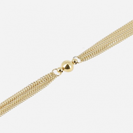 BRACELET Enchante ACIER DORE 15+3cm