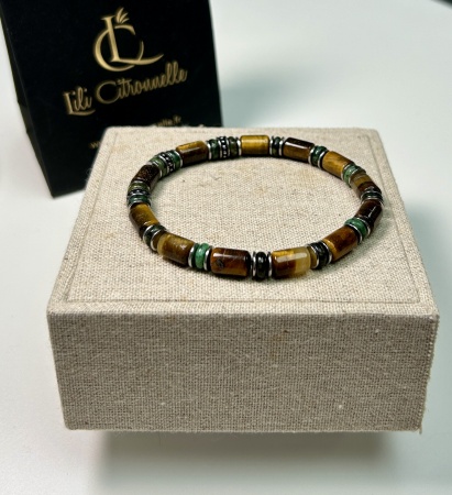 BRACELET HOMME MARRON