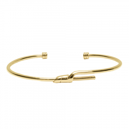 BRACELET JONC KOOL EN CORDE DE BASSE