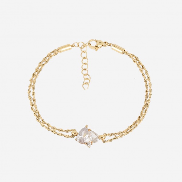 BRACELET MULTI GOLD STEEL