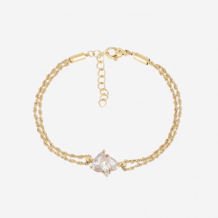 BRACELET MULTI GOLD STEEL