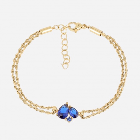 BRACELET MULTI GOLD STEEL