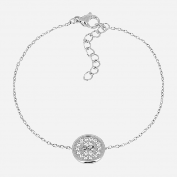 BRACELET-Munro-ACIER-15+3cm-zirconium sertis