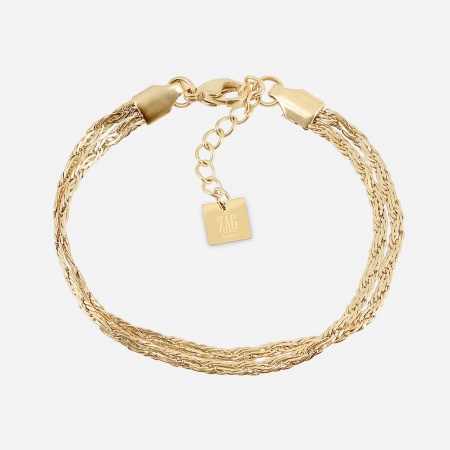 BRACELET Ottavia GOLD STEEL 15+3cm