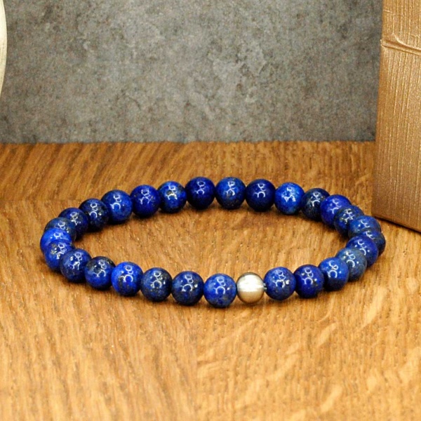 Bracelet Pierres Lapis Lazuli