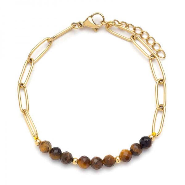 Bracelet Pierres Naturelles �il du tigre