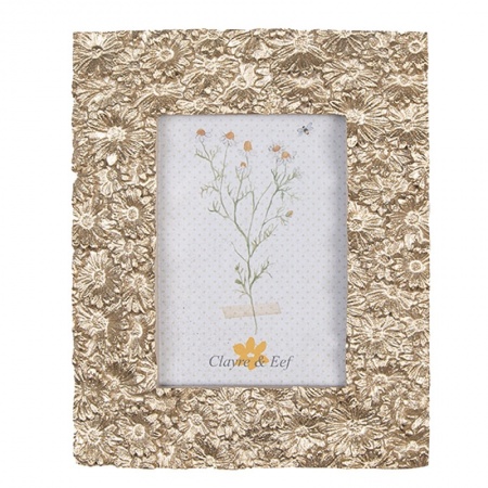 Cadre photo 7x9 cm Beige Plastique Verre Rectangle Cadre de photo
