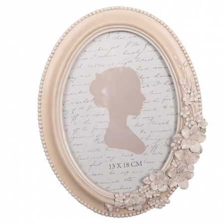Cadre photo Rose Beige 17x2x22 cm / 13x18 cm