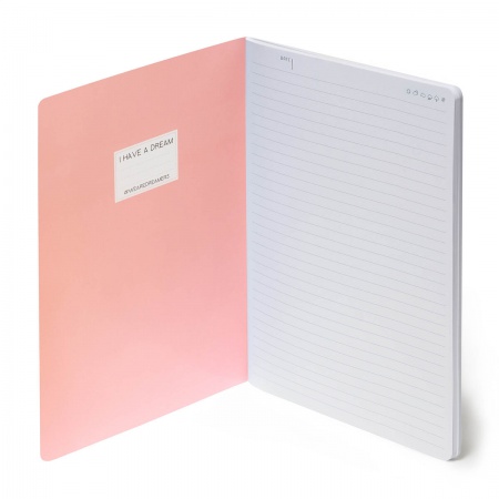CAHIER - QUADERNO - LARGE LINED - PANDA