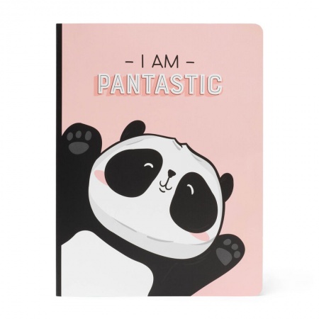 CAHIER - QUADERNO - LARGE LINED - PANDA