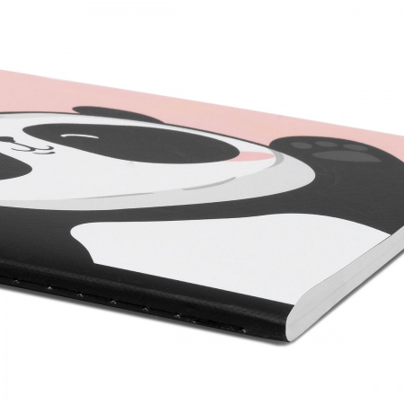 CAHIER - QUADERNO - LARGE LINED - PANDA