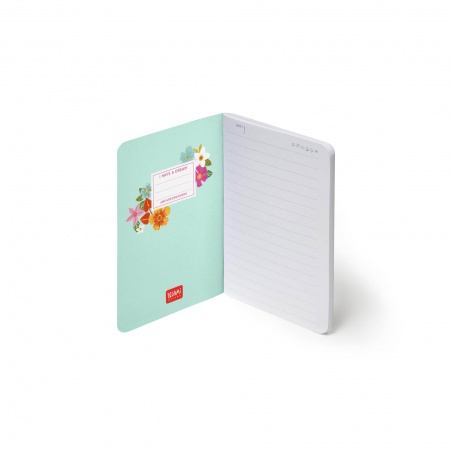 CAHIER - QUADERNO - SMALL - FLOWERS