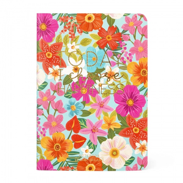 CAHIER - QUADERNO - SMALL - FLOWERS