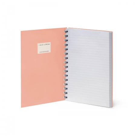 CAHIER À SPIRALE - SPIRAL NOTEBOOK - LARGE LINED - PANDA