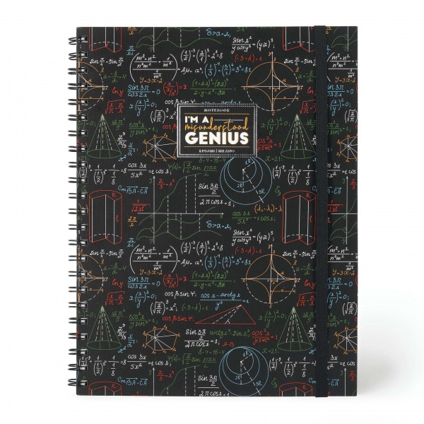 CAHIER � SPIRALE 3-EN-1 - MAXI TRIO SPIRAL NOTEBOOK - GENIUS