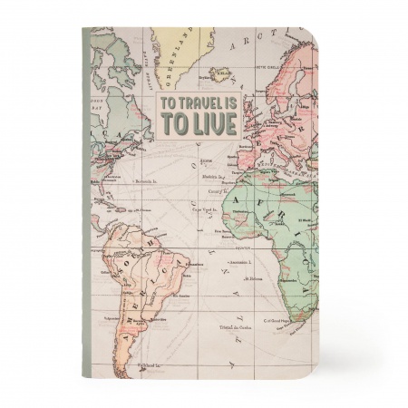 Cahier Quaderno Small - TRAVEL
