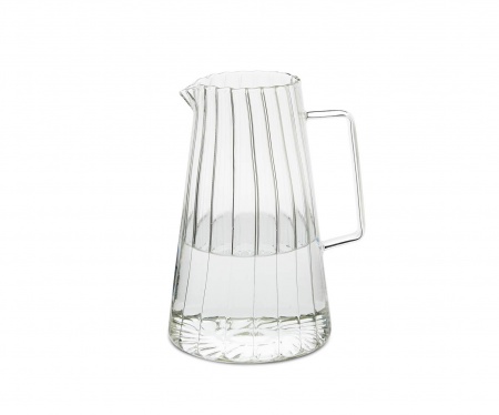 CARAFE VERRE STRIPES &Oslash;12,5X20CM/1L