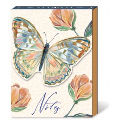 Carnet de notes aimanté - Florette Butterfly