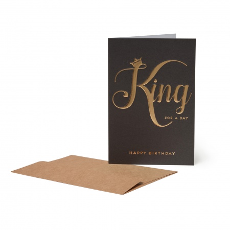 Carte Anniversaire KING