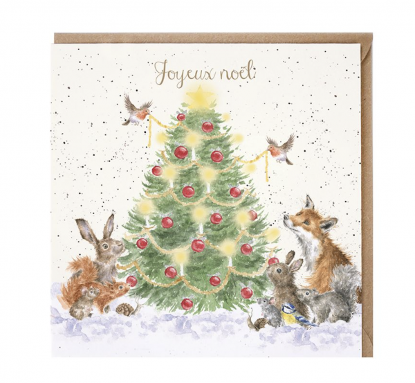 Carte de voeux - Arbre de no�l