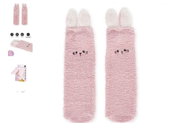CHAUSSETTES ANTIDERAPANTES -EVERYDAY NON SLIP SOCKS -  IT\'S A MATCH! - BUNNY