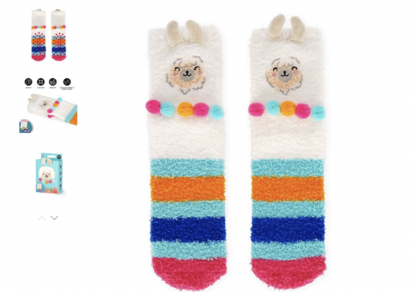 CHAUSSETTES ANTIDERAPANTES -EVERYDAY NON SLIP SOCKS -  IT\'S A MATCH! - LLAMA