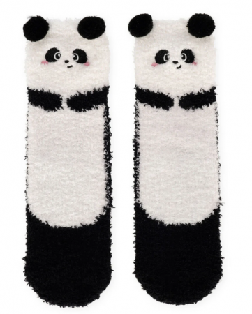 CHAUSSETTES ANTIDERAPANTES ENFANT - EVERYDAY NON SLIP KID SOCKS -  IT\'S A MATCH! - RED PANDA