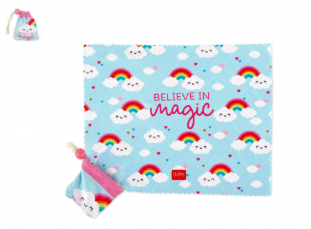 CHIFFONNETTE NETTOYAGE LUNETTES - SOS LOOK AT ME - RAINBOW - ARC EN CIEL